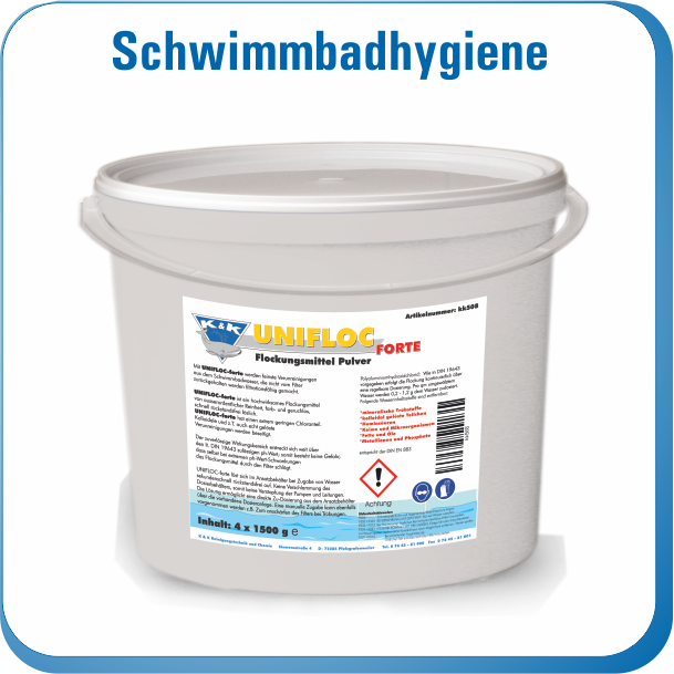 Schwimmbadhygiene, Flockungsmittel, pH-Wert heber, pH-Wert senker, Algenmittel, Alg-ex, Alginol, Basi, Witty, Dr. Nsken, Ngele Chemie, Cefalin, Sanifix, Sanofin, saurer Reiniger, alkalischer Reiniger, 